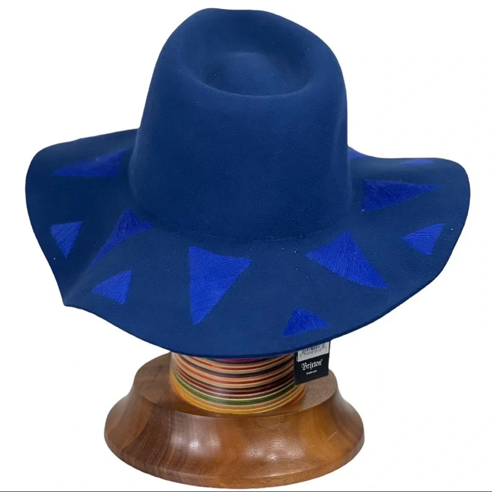 BRIXTON Corey wool felt floppy hat NWT sz small - Picture 2 of 3